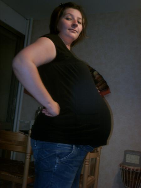 2 jours avant l'accouchement.